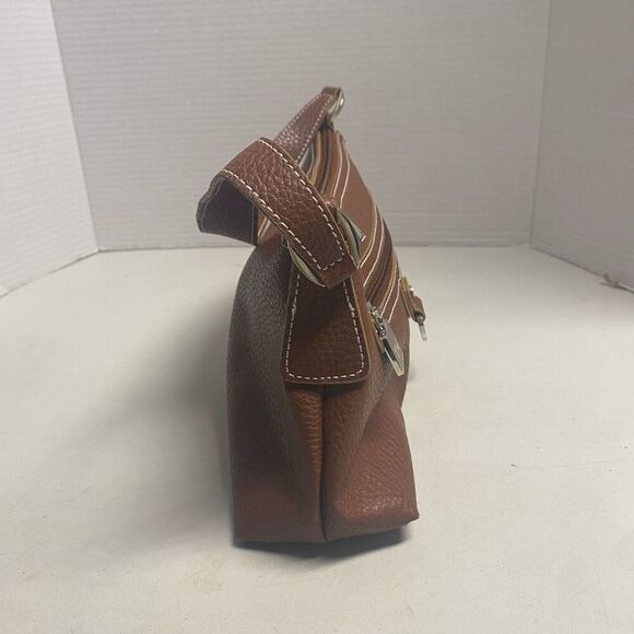 TOMMY HILFIGER Women’s Mini Shoulder Bag Tan 6X3X11.5 - Picture 9 of 12